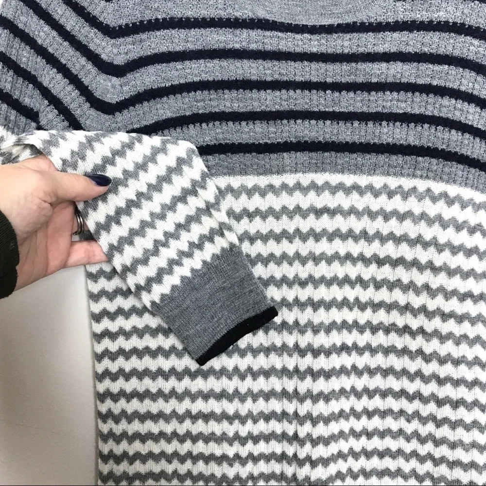 J. Crew Tippi Mixed Stitch Merino Wool Sweater XS